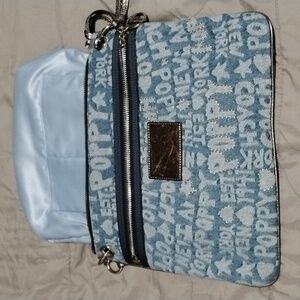 Coach poppy denim colored bag new without tags condition